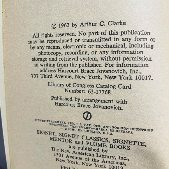 Arthur C. Clarkes Glide Path Paperback Vintage Book - Picture 6 of 6